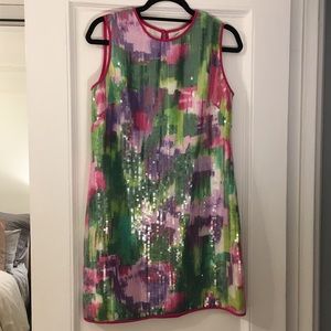 Shoshanna sequin dress